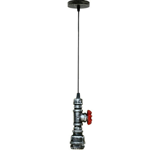 Chandelier Ceiling Light Water Pipe E27 Loft Pendant Light