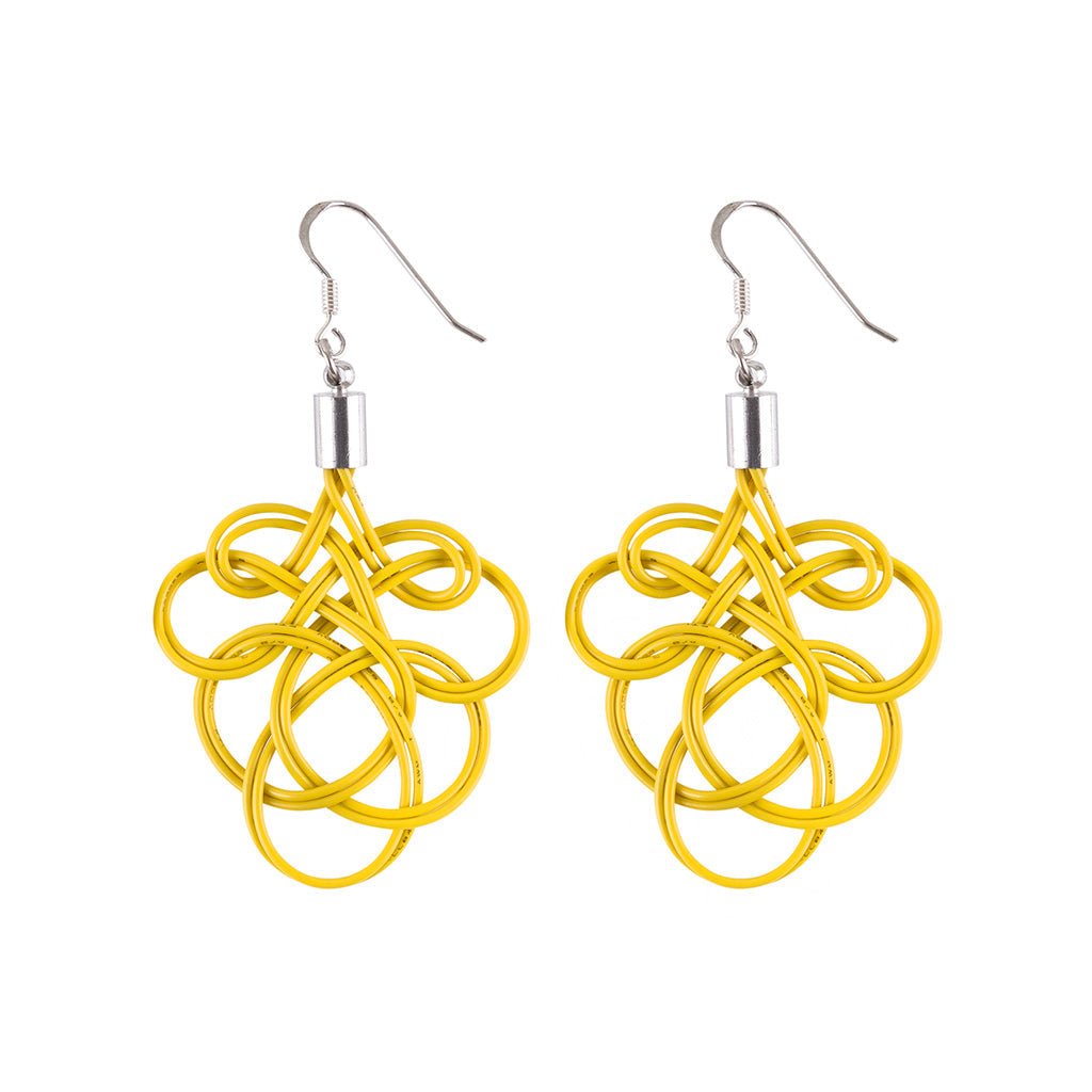 Electrify Up-cycled Electrical Wire Earrings (5 Colours Available)