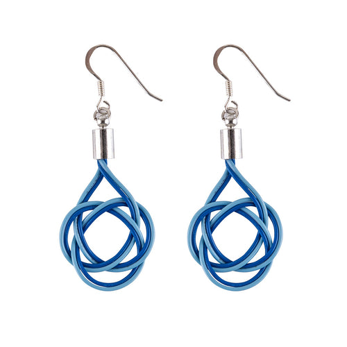 Celtic Recycled Electrical Wire Earrings product view
