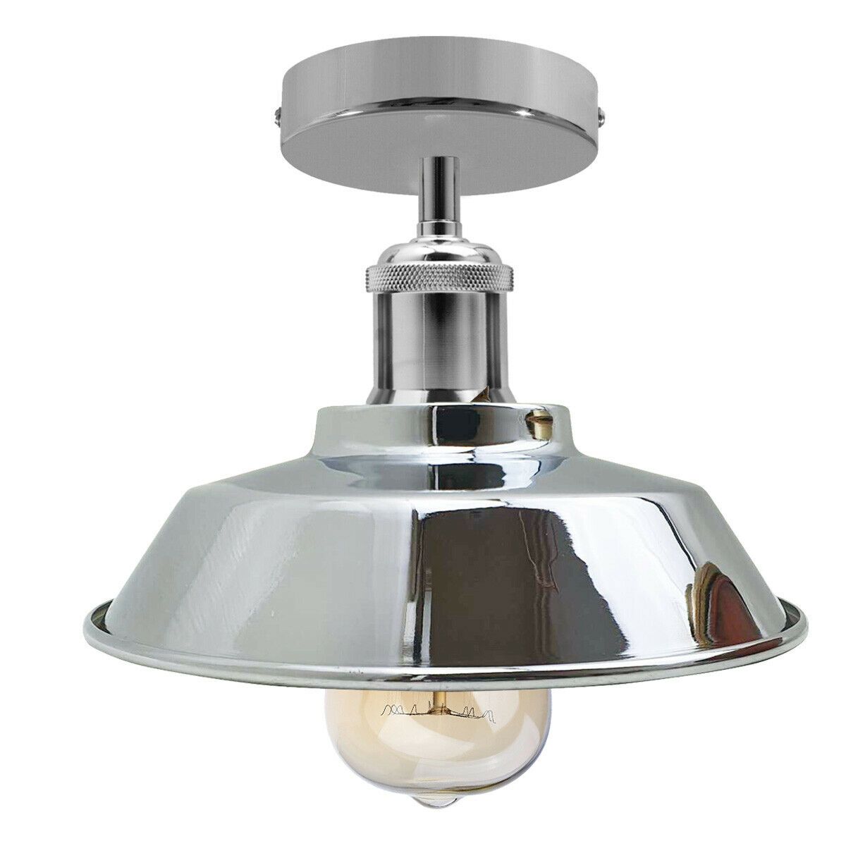 Premium Silver Large ceiling Lamp Shades