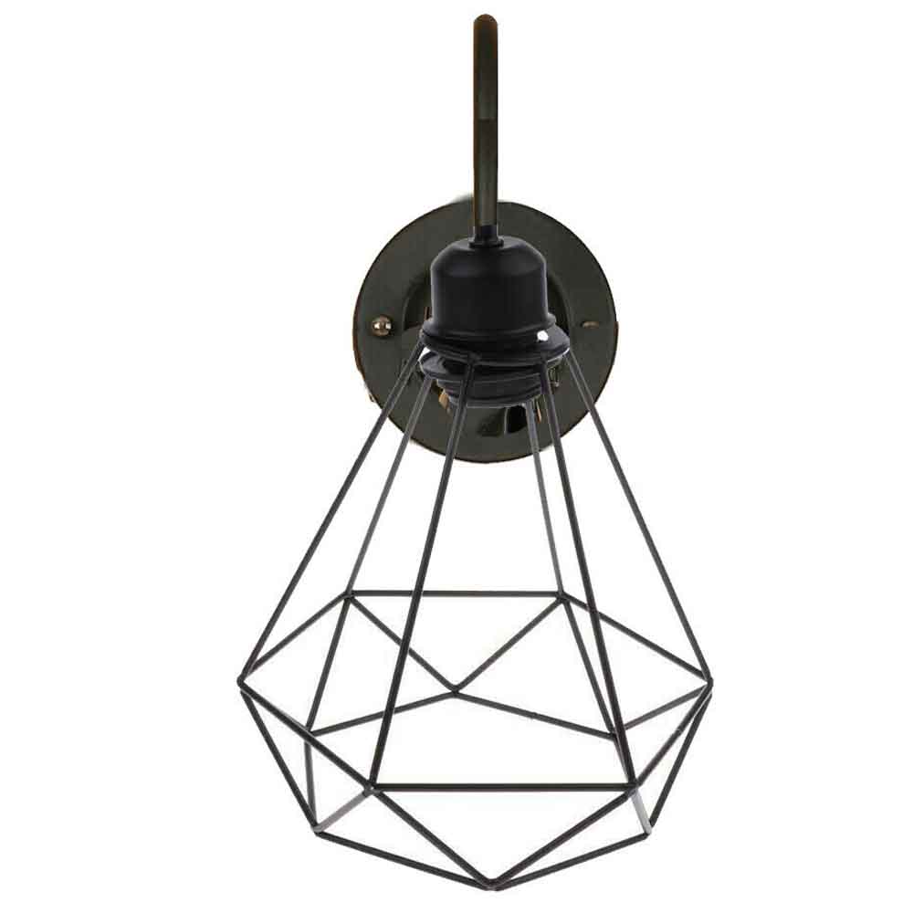 The Dock Light Collection Black Cage Wall Lights