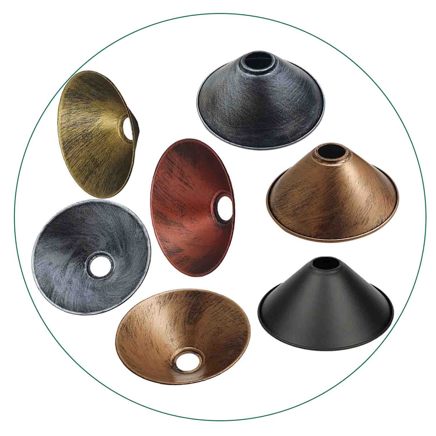 Limpet Shell Metallic Lampshade Collection NEW IN