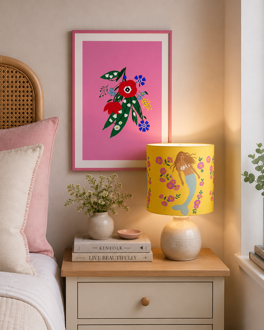 Senara - Mermaid - Lampshade - Sunkiss