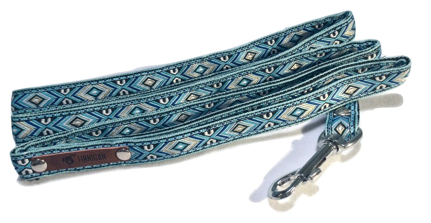 Regal Cotton Paws Handmade Designer Dog Collar with Engraved Buckle