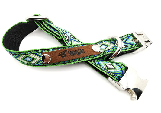 Finnigan's Luxe Cotton Collar & Lead Set