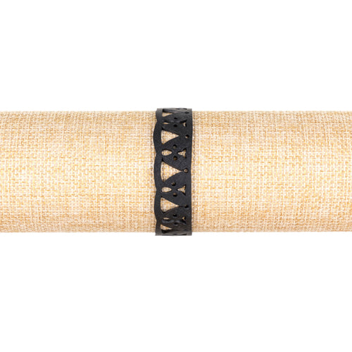 Florence Recycled Rubber Wave Bracelet product view