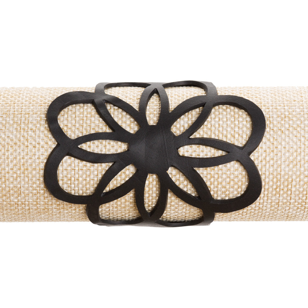 Hanami Recycled Rubber Blossom Bracelet