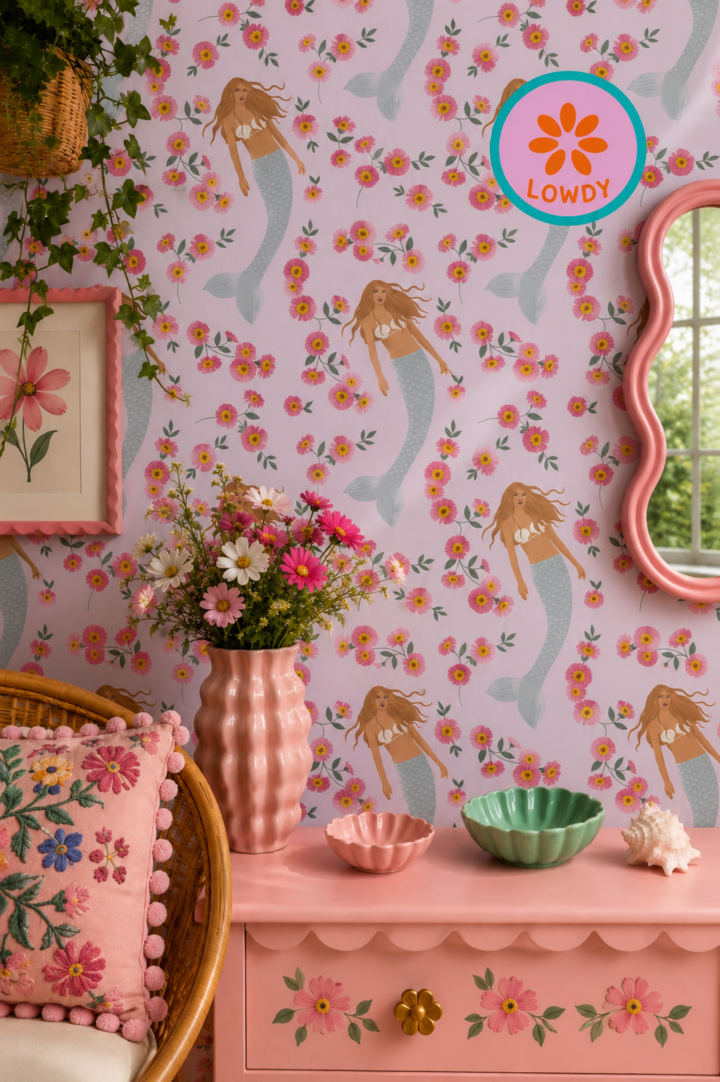 Senara - Sea Pearl - Signiture Mermaid Wallpaper