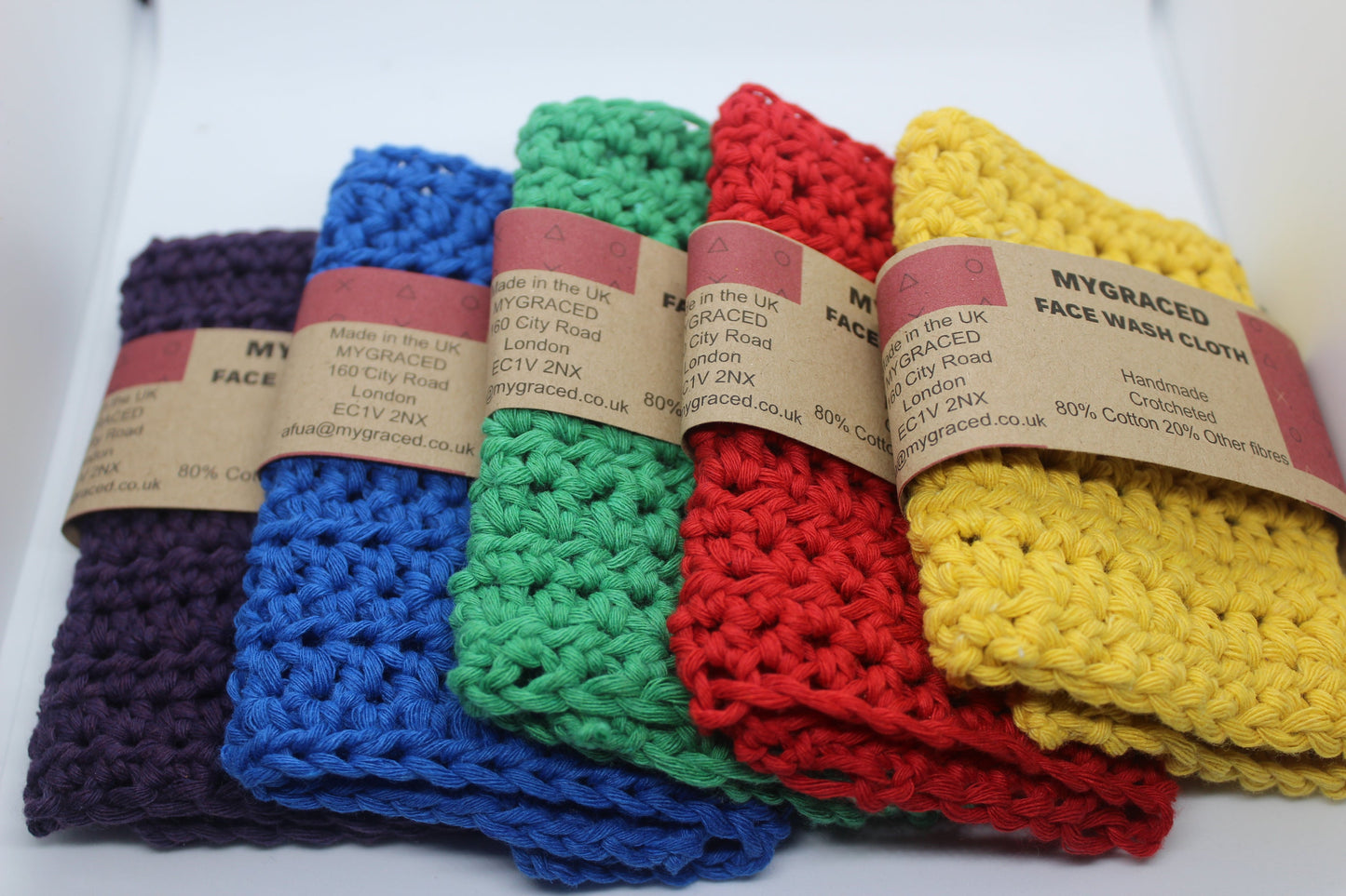 Crocheted Face Wash Cloth