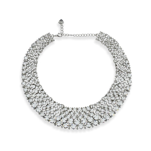 loveRocks Glam Crystal Collar Necklace