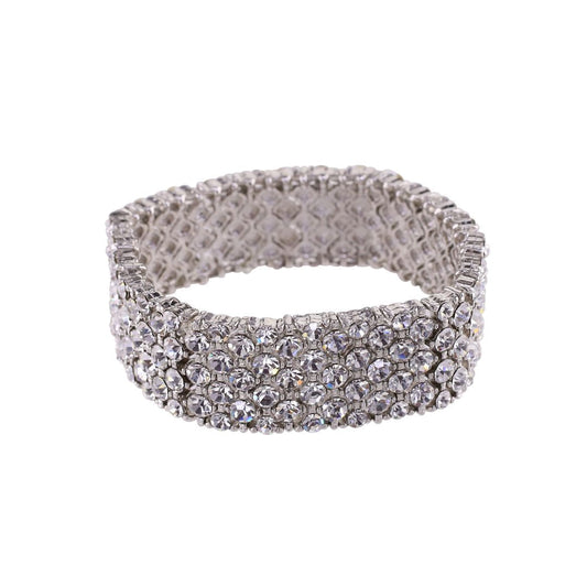 loveRocks Crystal Classic Stretch Bracelet