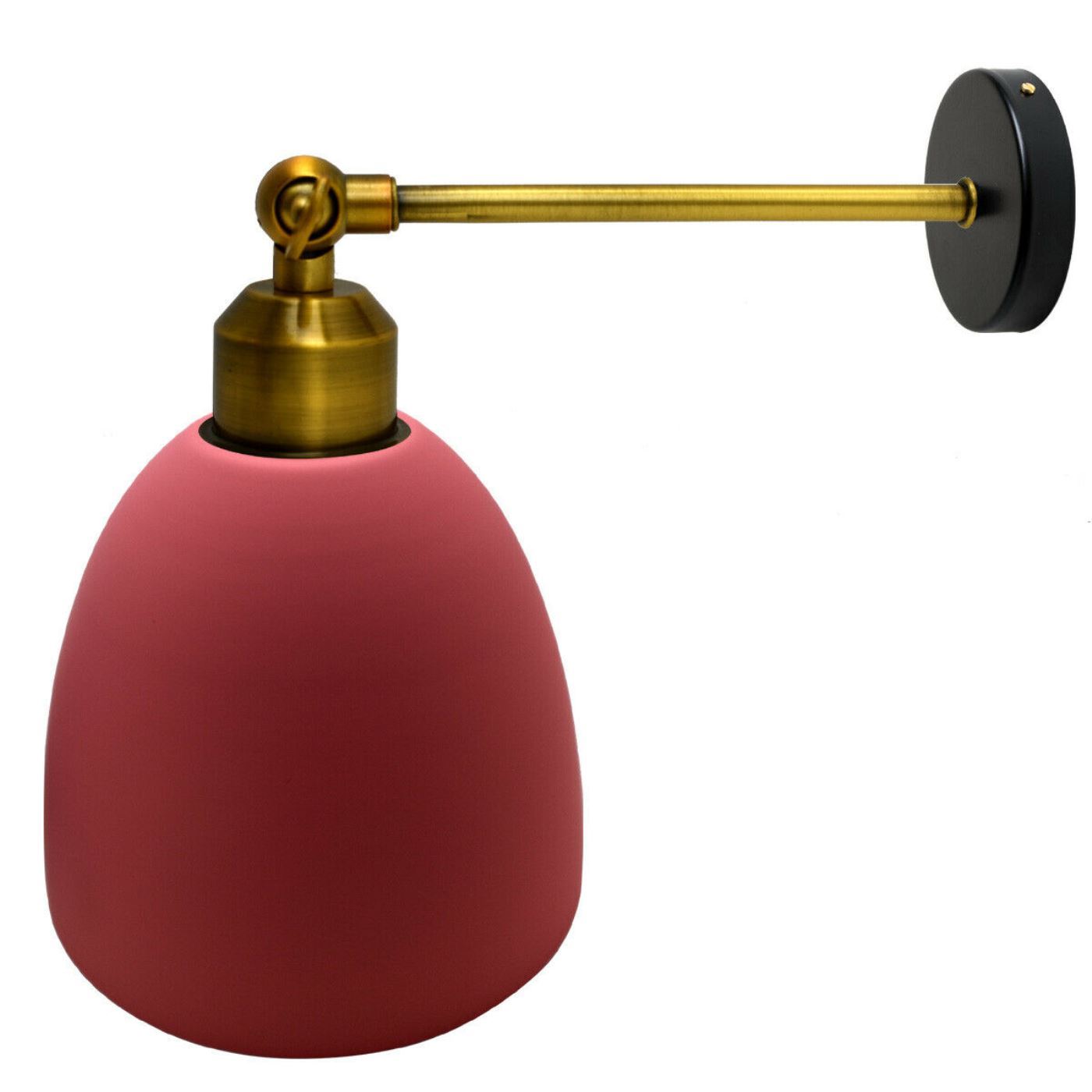 Modern pink colour creative personality Metal Wall Light Lamp