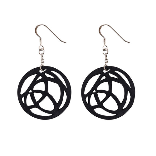 Neptune Recycled Rubber Earrings product view