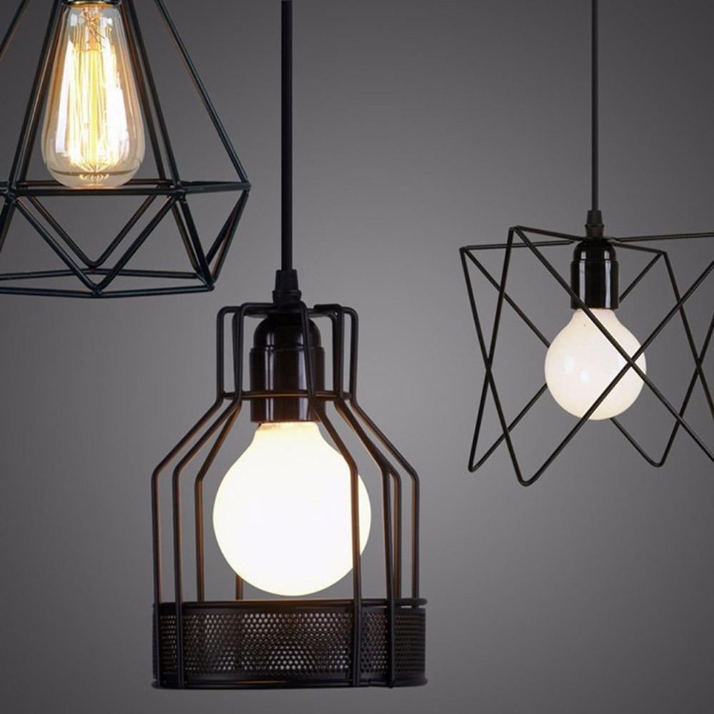 Lamp Guard Wire Cage Pendant Light Ceiling Hanging Pendant