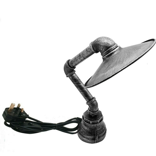 Industrial pipe Table Lamp Light Fixture