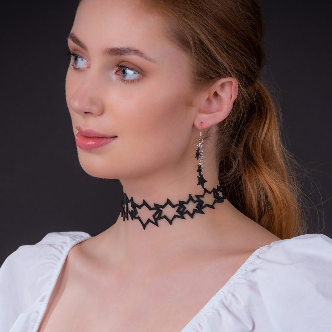 Star Rubber Choker