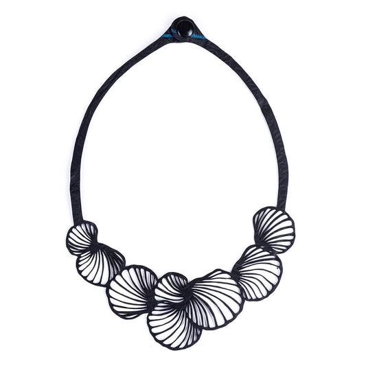 Shell Chic Rubber Necklace