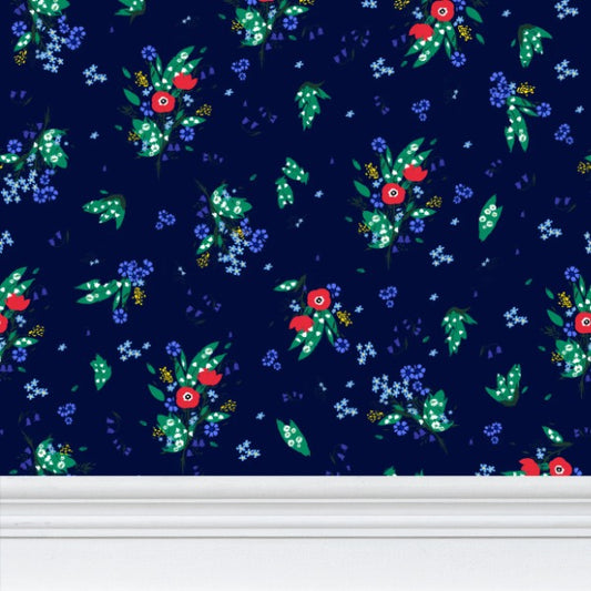 Midnight Meadow Wallpaper New