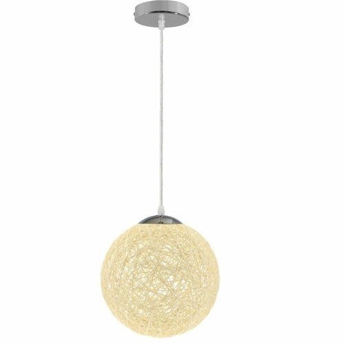 Harbour Basket Rattan Wicker Lampshade Ceiling Pendant Light