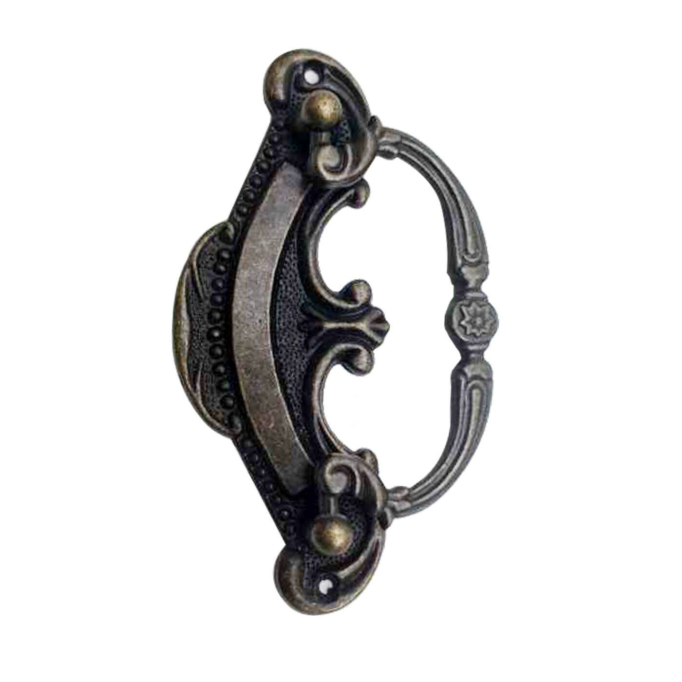 5 Pack Cast Iron Door Handle - Antique Rustic style 90mm ~2102