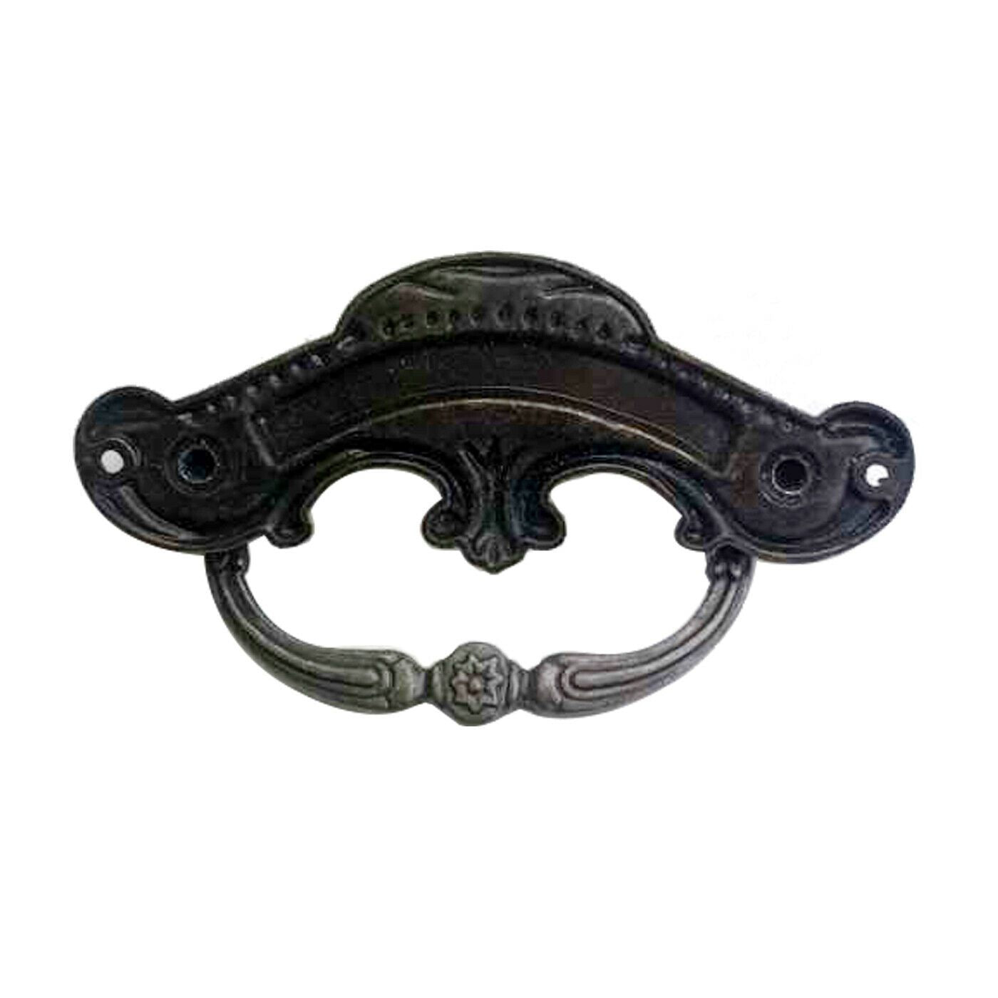 5 Pack Cast Iron Door Handle - Antique Rustic style 90mm ~2102