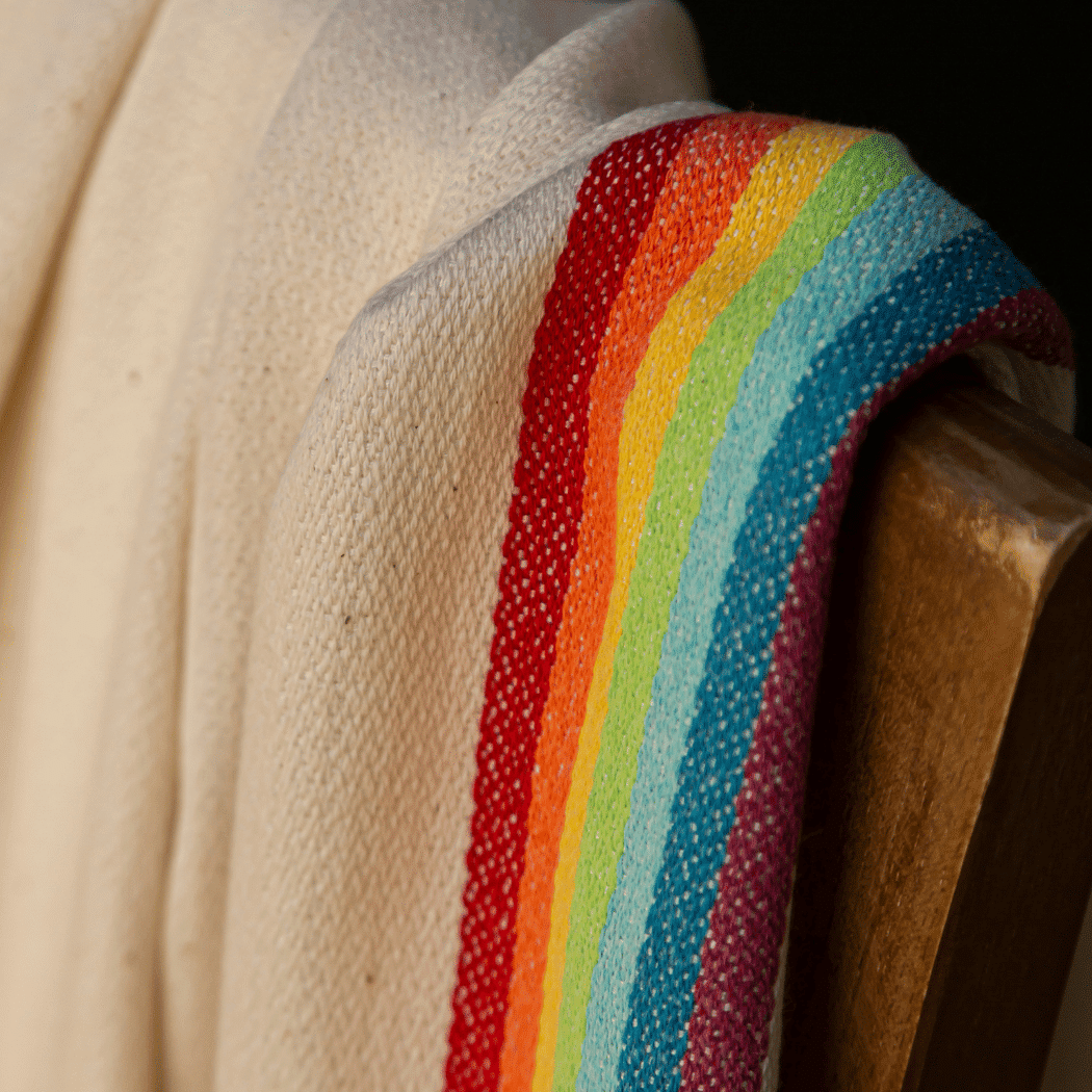 Beach Spa Turkish Hammam Towel Bambou Rainbow