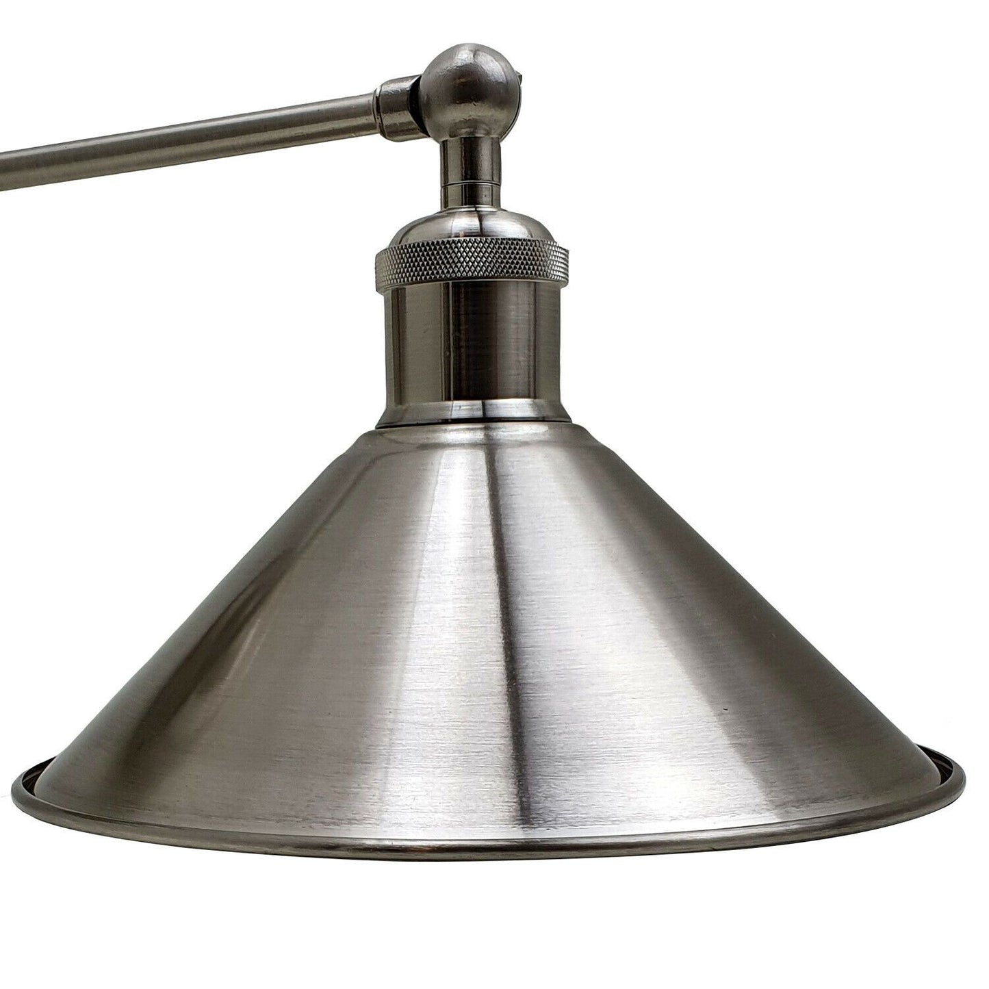 Industrial Wall Mounted Lights Satin Nickel Wall Light with Free