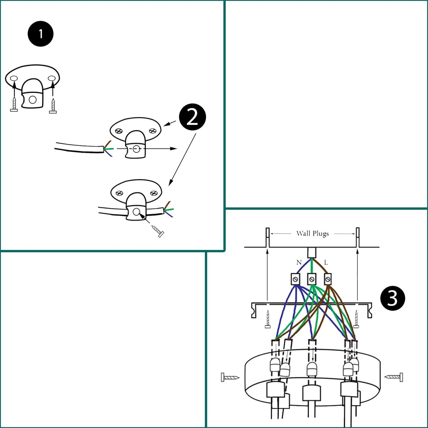 Chandelier Spider Pendant Ceiling Lights Adjustable E27