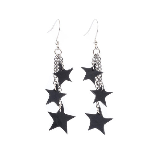 Stars Rubber Earrings