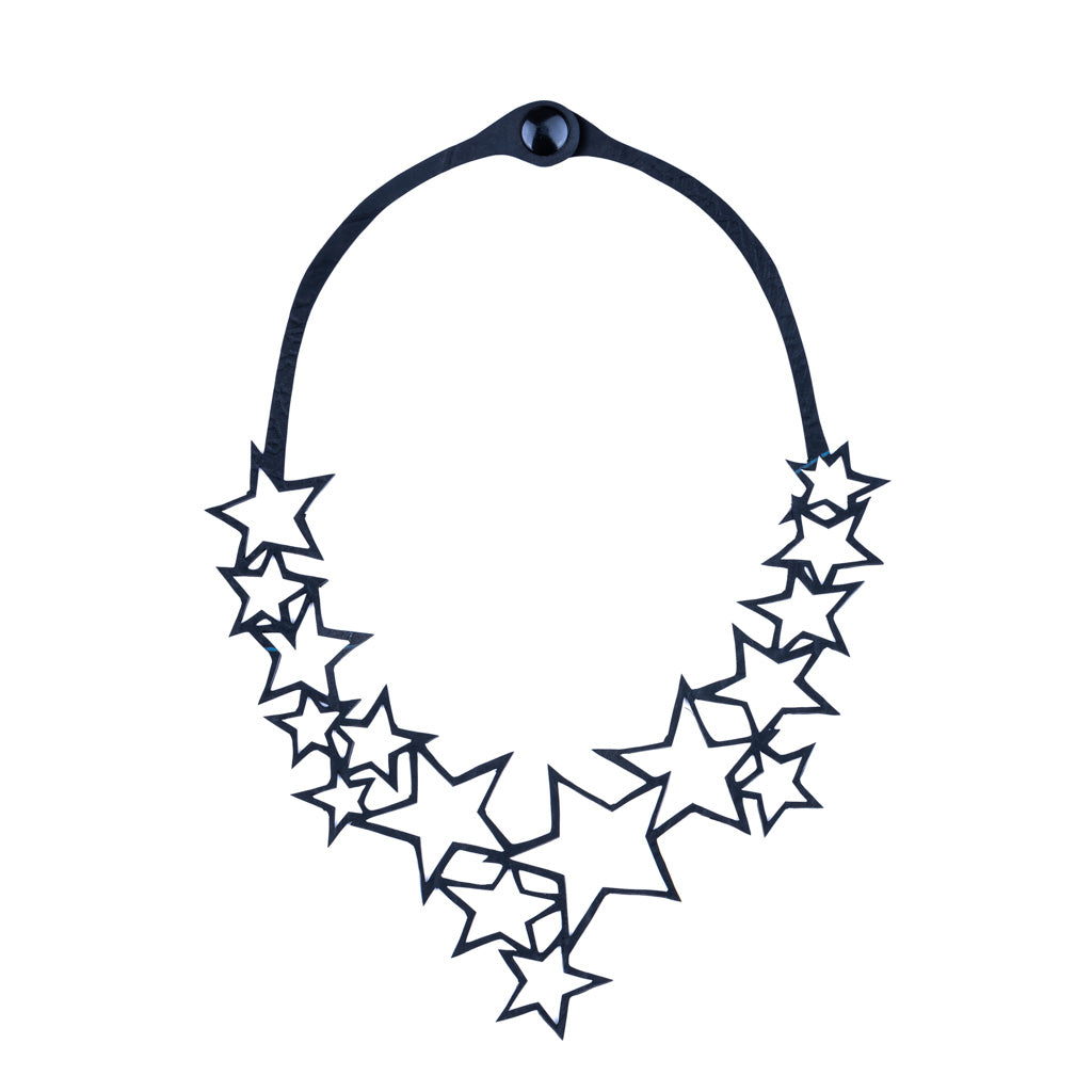 Stars Rubber Necklace