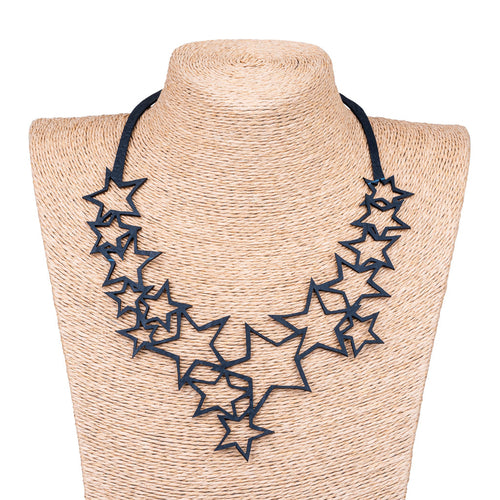 Stars Rubber Necklace