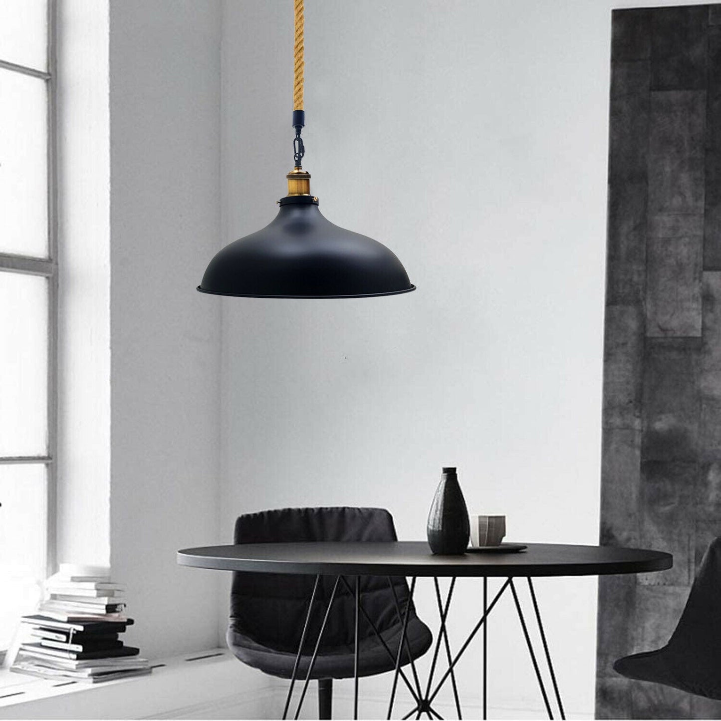 Vintage Industrial Retro Loft Style Ceiling Pendant Light Lamp Shade