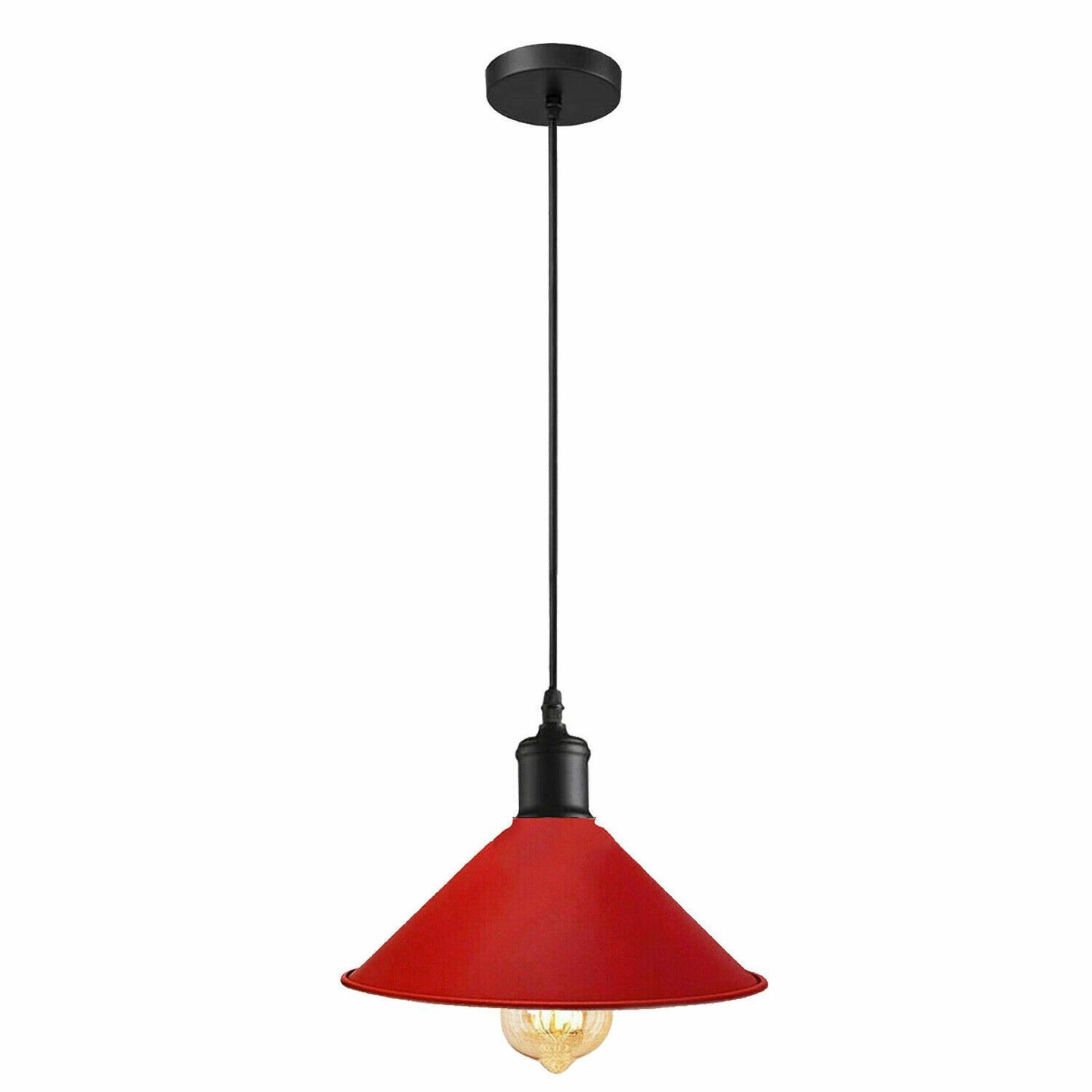 Red Pendant Lamp Industrial style Decorative Ceiling lamp