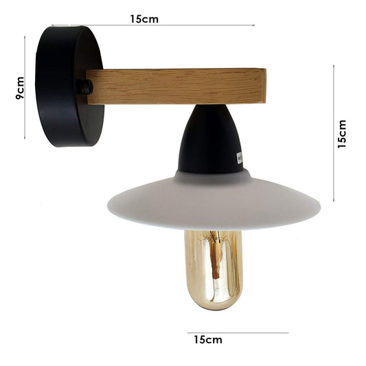 3 Pack Vintage Lamp Retro Wall Light White Lamp Fixtures