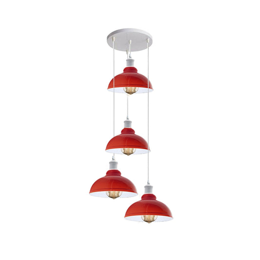 Kitchen Pendant Light Bar Décor Lamp Modern Red Ceiling Lights