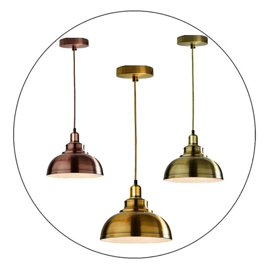 Vintage Industrial Modern Ceiling Pendant Light Loft Ceiling Lampshade