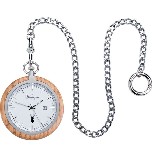 Waidzeit Oak Pocket Watch