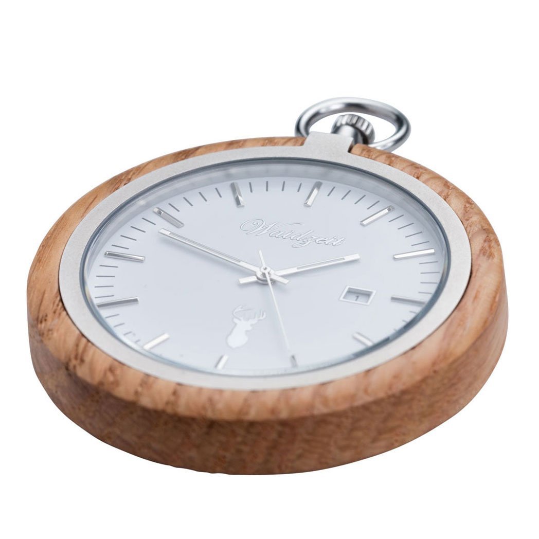 Waidzeit Oak Pocket Watch