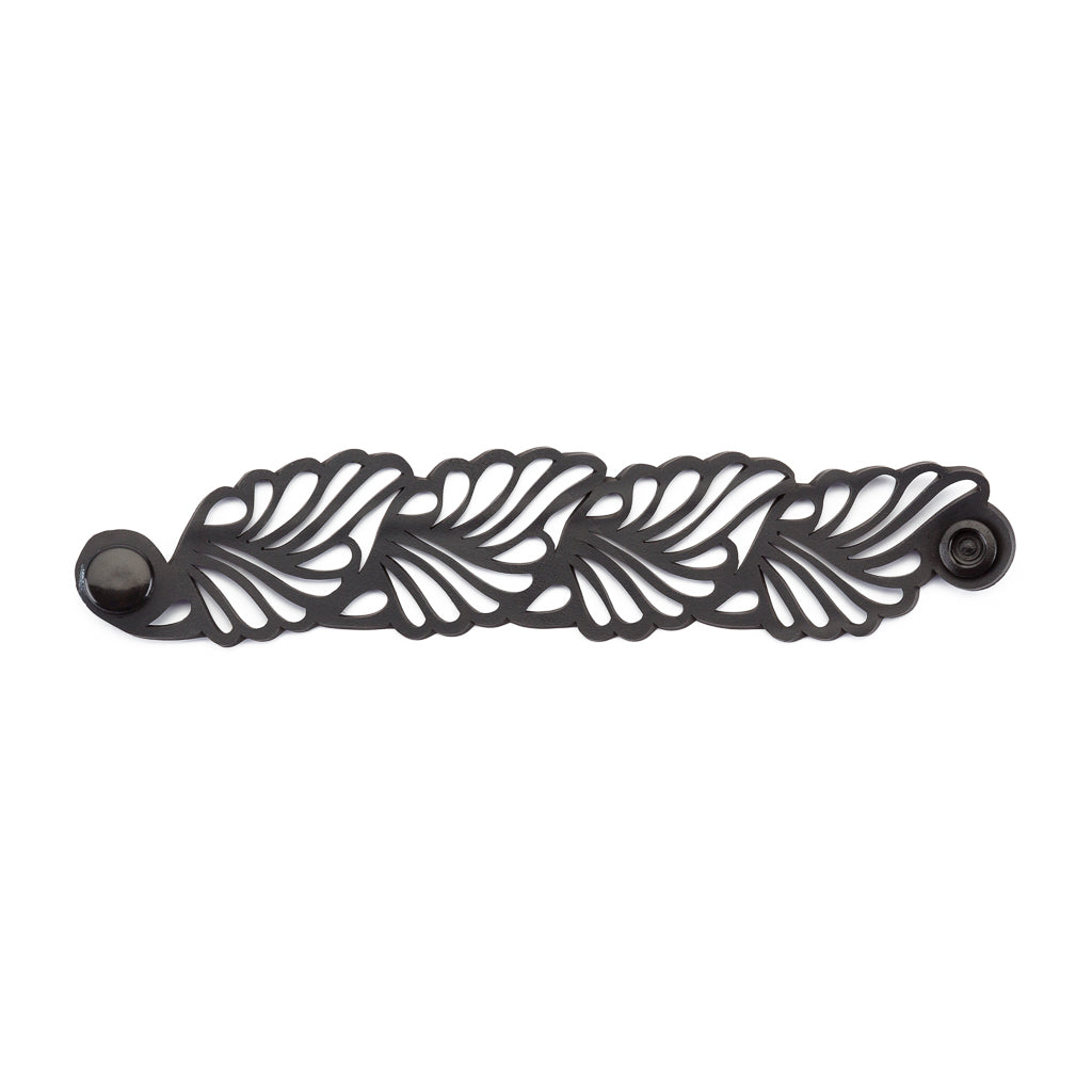 Weave Recycled Rubber Cuff product view