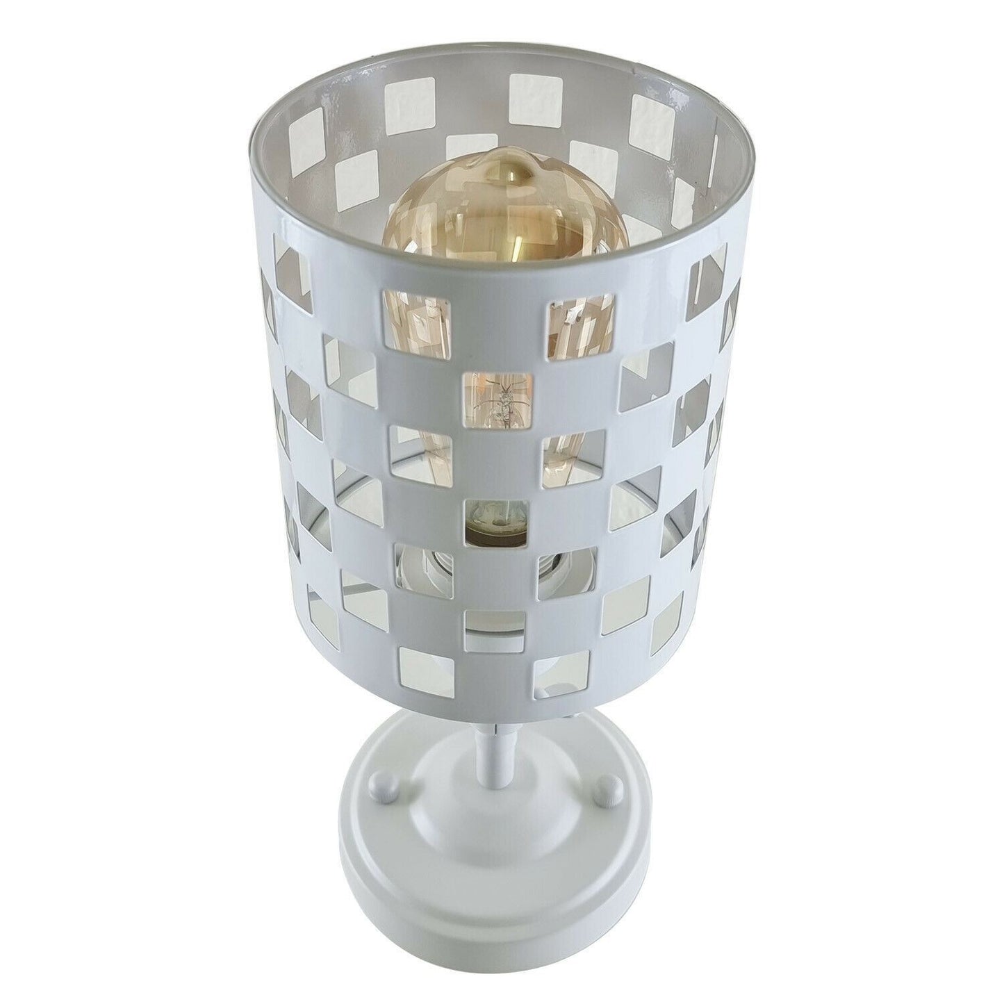 Elliot Cut Out White Industrial Wall Lights