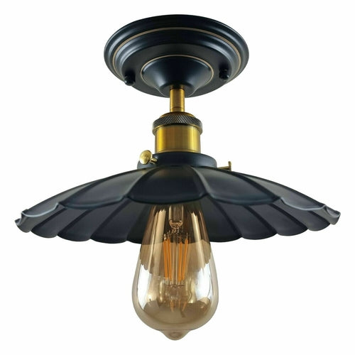 Retro Ceiling Light Metal Lamp Shades Kitchen Indoor Lighting