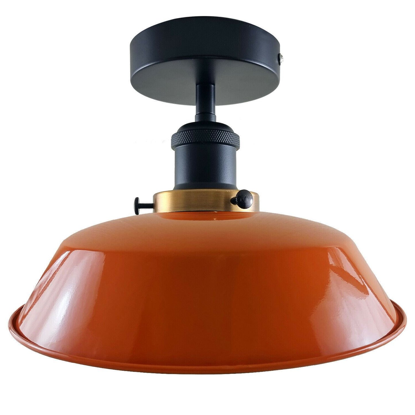 Modern Ceiling Light Fitting Flush Mount Light Metal Shade