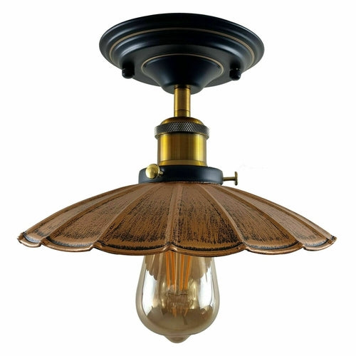 Retro Ceiling Light Metal Lamp Shades Kitchen Indoor Lighting