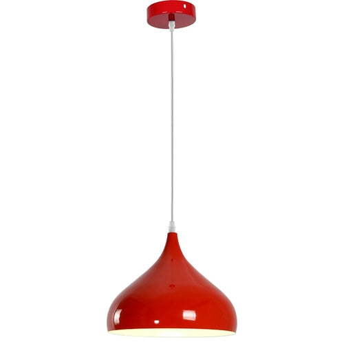 Red Retro Bedroom and Kitchen Pendant Light Shades