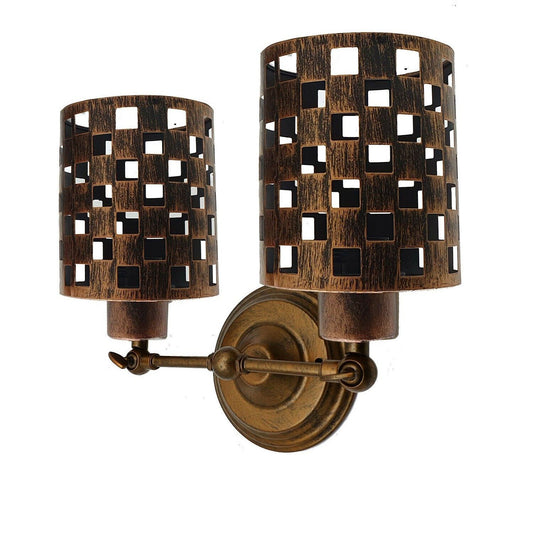 Modern Retro Brushed Copper Vintage Industrial Wall Mounted Lights