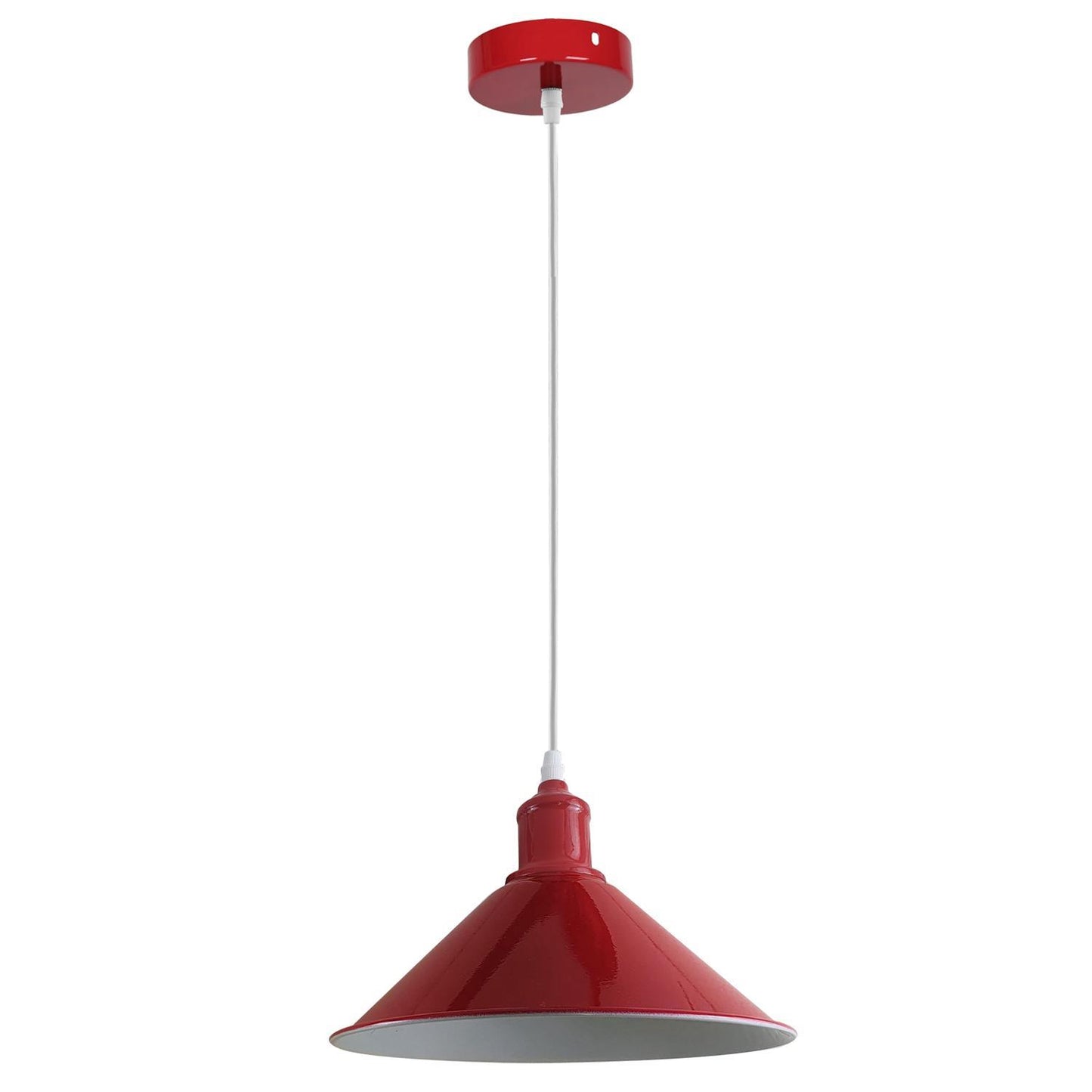 Red Retro Bedroom and Kitchen Pendant Light Shades