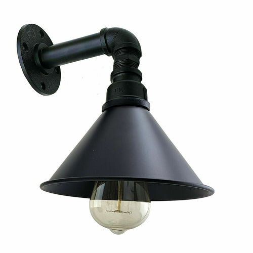 Modern Vintage Wall Mounted Light Sconce Lamp Indoor Fixture Cone