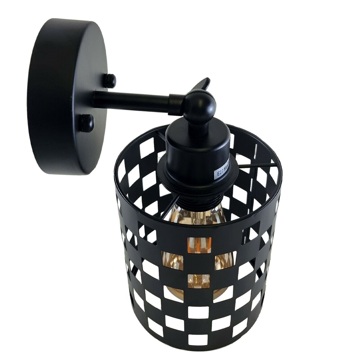 Modern Vintage Industrial Retro Wall Mounted Light Black Sconce