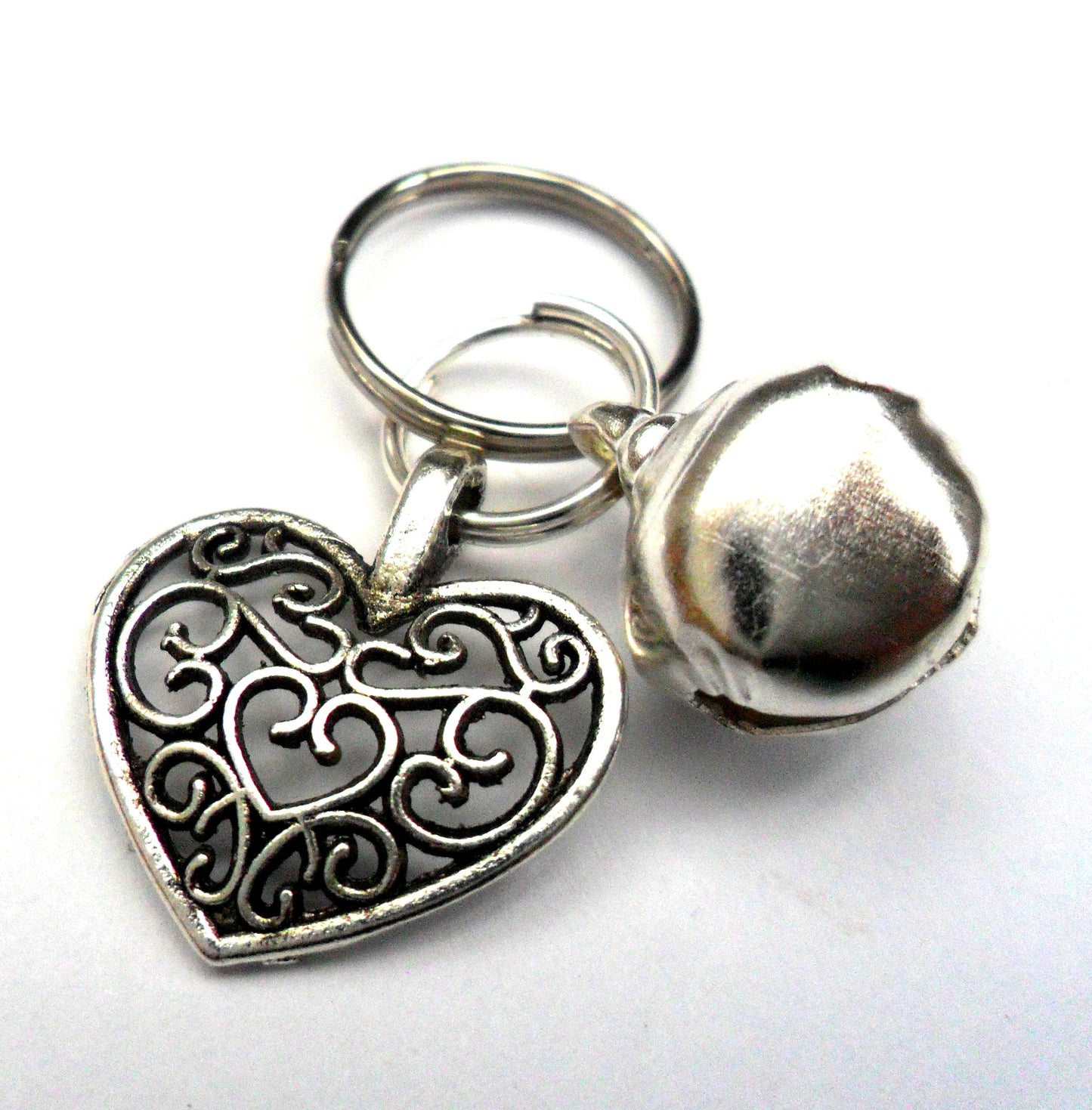 Filigree Heart Pet Charm