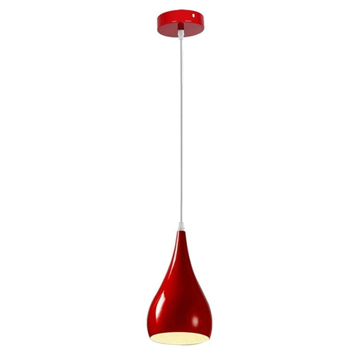 Red Retro Bedroom and Kitchen Pendant Light Shades